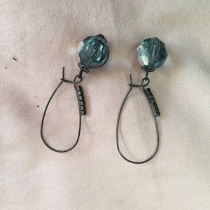 Hanging earrings